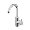 Hotbath Cobber X wastafelmengkraan met draaibare uitloop zonder waste chroom SW440742 Hotbath Cobber X wastafelmengkraan met draaibare uitloop zonder waste chroom SW440742