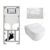 Villeroy & Boch Subway 2.0 inbouwset - met wandcloset - softclose zitting afdekplaat - wit SW1108