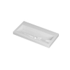 Ink Roots lavabo - 80x40x6cm - sans trou de robinet - blanc brillant SW439829