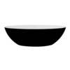 Best Design New Stone Bicolor zwart/wit vrijstaand bad Just Solid 180x85x52cm SW280133 Best Design New Stone Bicolor zwart/wit vrijstaand bad Just Solid 180x85x52cm SW280133