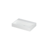 Ink United lavabo - 70x45x11cm - sans trou de robinet - blanc brillant SW207318