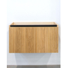 Saniclass Holz Base Badkameronderkast - 80cm - 1 lade - greeploos - eiken SW773952