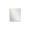 Adema Squared 2.0 spiegel – 60x70 cm – directe LED boven – Zilver mat SW647631