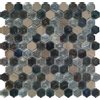 Dune Materia Mosaics Mozaiektegel 29x30cm Kassiani 8mm Mat/glans Bont Multicolor SW798691