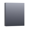 Saniclass Dual spiegelkast 60x70x15cm verlichting geintegreerd rechthoek 1 draaideur Hoogglans Grijs MDF SW371731 Saniclass Dual spiegelkast 60x70x15cm verlichting geintegreerd rechthoek 1 draaideur Hoogglans Grijs MDF SW371731