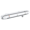 GROHE Grohtherm 1000 New Robinet de douche thermostatique sans inverseur sans connexions entraxe 15cm EcoJoy et poignée de volume avec bouton Eco chrome 0442505 GROHE Grohtherm 1000 New Robinet de douche thermostatique sans inverseur sans connexions entraxe 15cm EcoJoy et poignée de volume avec bouton Eco chrome 0442505