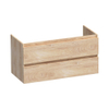 Brauer Core Series badkamermeubel - 100x45x50cm - zonder wastafel - forest wheat SW1601147