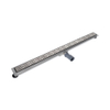 Saniclass Brauer douchegoot 120x7x6.7cm ondiep met zijuitloop RVS SW6721 Saniclass Brauer douchegoot 120x7x6.7cm ondiep met zijuitloop RVS SW6721