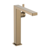 Hansgrohe Tecturis E - wastafelkraan - 1-gats - bm 240 fine coolstart m. push open m. vaste uitloopvoorsprong 19.7cm - brushed bronze SW1126610