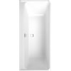 Villeroy & Boch Collaro kunststof inbouw duobad acryl wandmodel, hoekuitvoering links 180x80x47cm chroom/wit alpine SW354246 Villeroy & Boch Collaro kunststof inbouw duobad acryl wandmodel, hoekuitvoering links 180x80x47cm chroom/wit alpine SW354246