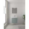 Bruynzeel Box badmeubelset 60x45cm 1 kraangat 1 wasbak 2 lades met spiegel met softclose composite fjord groen SW383909 Bruynzeel Box badmeubelset 60x45cm 1 kraangat 1 wasbak 2 lades met spiegel met softclose composite fjord groen SW383909