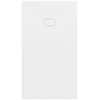 Villeroy & Boch Ecora douchebak - 160x90x4.5cm - afvoer korte zijde - stone white (wit) SW1559013