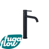 FugaFlow Eccelente Sobrado Badkamer Wastafelkraan - 33.9cm - verhoogd - opbouw - mat zwart - Black Friday - SW1123477