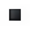 Looox Storage Collection Inbouwnis - 30x30x7cm - flens - mat zwart SW1247904
