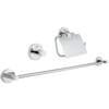 GROHE Essentials accessoireset 3 in 1 chroom 0438151