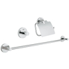 GROHE Essentials ensemble d'accessoires 3 en 1 chrome 0438151