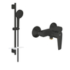 Grohe Vitalio Joy Doucheset - 60cm glijstang - ronde handdouche - 3 straalsoorten - douchemengkraan - matte black (mat zwart) SW1576443