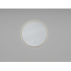 Wiesbaden Novi ronde spiegel met LED, dimbaar 100 cm geborsteld messing TWEEDEKANS OUT12715