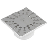 Dyka vloerput binnenwerk ABS D15 met RVS rooster 15x15cm 2300427