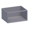 BRAUER Flourish armoire latérale - 59x30x45,5cm - avec 1 compartiment de rangement gris mat SW445685