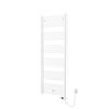 Plieger Elba Electrical Elektrische Designradiator - 170.2x60cm - met thermostaat - 900w - wit SW1027763