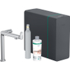 Hansgrohe Aqittura M91 SodaSystem 240, 1jet, starter set chroom SW1567473