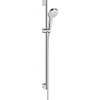 Hansgrohe Croma Select S Vario glijstangset met Croma Select S Vario handdouche 90cm met Isiflex`B doucheslang 160cm wit/chroom 0605303