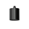 Hotbath Cobber Beam velvet - hoofddouche met plafondbevestiging - PVD - gepolijst zwart SW1246798
