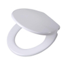 Tiger Abattant WC Burton fermeture amortie Duroplast Blanc 37.3x5.5x44.2cm SW25336