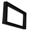 Wiesbaden mat zwarte vierkante supportbeugel 46x22 SW373459