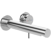 Villeroy & Boch Loop & Friends wastafeluitloop set - wandmontage - hoogglans chroom SW974316