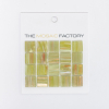 SAMPLE The Mosaic Factory Amsterdam carreau mosaïque 2x2x0.4cm pour mur et sol pour intérieur et extérieur carré Verre Vert Clair SW861915