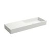 Clou Mini Wash Me lave-mains 56x19cm gauche sans bonde Aluite Blanc mat SW9322