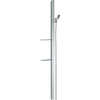Hansgrohe Unica E - glijstang - met isiflex B - doucheslang - 160cm en casetta E zeepschaal - 150cm - hoogglans chroom SW157214