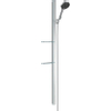 Hansgrohe RainFinity Glijstangset - met 130 - 3jet - handdouche - met zeepschaal - 150cm - met doucheslang - 160cm - ecosmart - hoogglans chroom SW358888