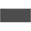 Villeroy & Boch Ecora douchebak - 180x80x3.5cm - afvoer lange zijde - anthracite (antraciet) SW1558915
