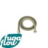 FugaFlow Eccelente Sobrado Flexible de douche métal 150cm Brushed Brass SW1124069