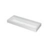 Ink Momento lavabo - 120x45x9cm - simple vasque - sans trou - polystone - blanc brillant SW158014