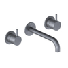 Hotbath COBBER Partie apparente pour robinet de lavabo encastré bec 18 cm AI Fer vieilli SW1246731