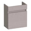 BRAUER Joy meuble lavabo pour fontaine - 40x45x22cm - 1 porte - sans poignée - ouvrant à gauche - Timber Greige SW1200939