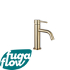 FugaFlow Eccelente Sobrado Slim Slim Robinet lavabo 17.3cm monotrou Laiton brossé SW1123331