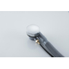 Fortifura Calvi badafvoercombinatie - met draaibediening - hoogglans chroom SW696222