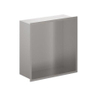 Crosswater Niche de douche - 30.5x30.5cm - acier inoxydable brossé SW1176256