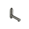 Fortifura Calvi baduitloop draaibaar - passend bij regendouche - gunmetal (antraciet) SW1470207