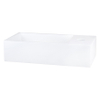 Differnz Solid fontein - 36x18.5x9cm - 1 kraangat - wit SW705498