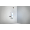 Sunshower Round Small Plus infrarood en UV licht opbouw incl. wandbeugel 95x33x12cm White SW769441