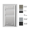 Sanicare Radiateur design droit 111.8x60cm 730watt Argent SW385 Sanicare Radiateur design droit 111.8x60cm 730watt Argent SW385