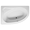 RIHO Aryl baignoire standard 153x100cm Pose en angle Gauche Blanc brillant 312002