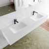 MONDIAZ LAGOM 180cm badmeubel solid surface talc 2 lades Wastafel cloud dubbel 2 kraangaten SW409041 MONDIAZ LAGOM 180cm badmeubel solid surface talc 2 lades Wastafel cloud dubbel 2 kraangaten SW409041