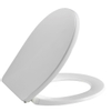 Pressalit Tivoli abattant de WC à fermeture douce avec softclose avec charnière uni flex avec fixation basculante blanc 0752675